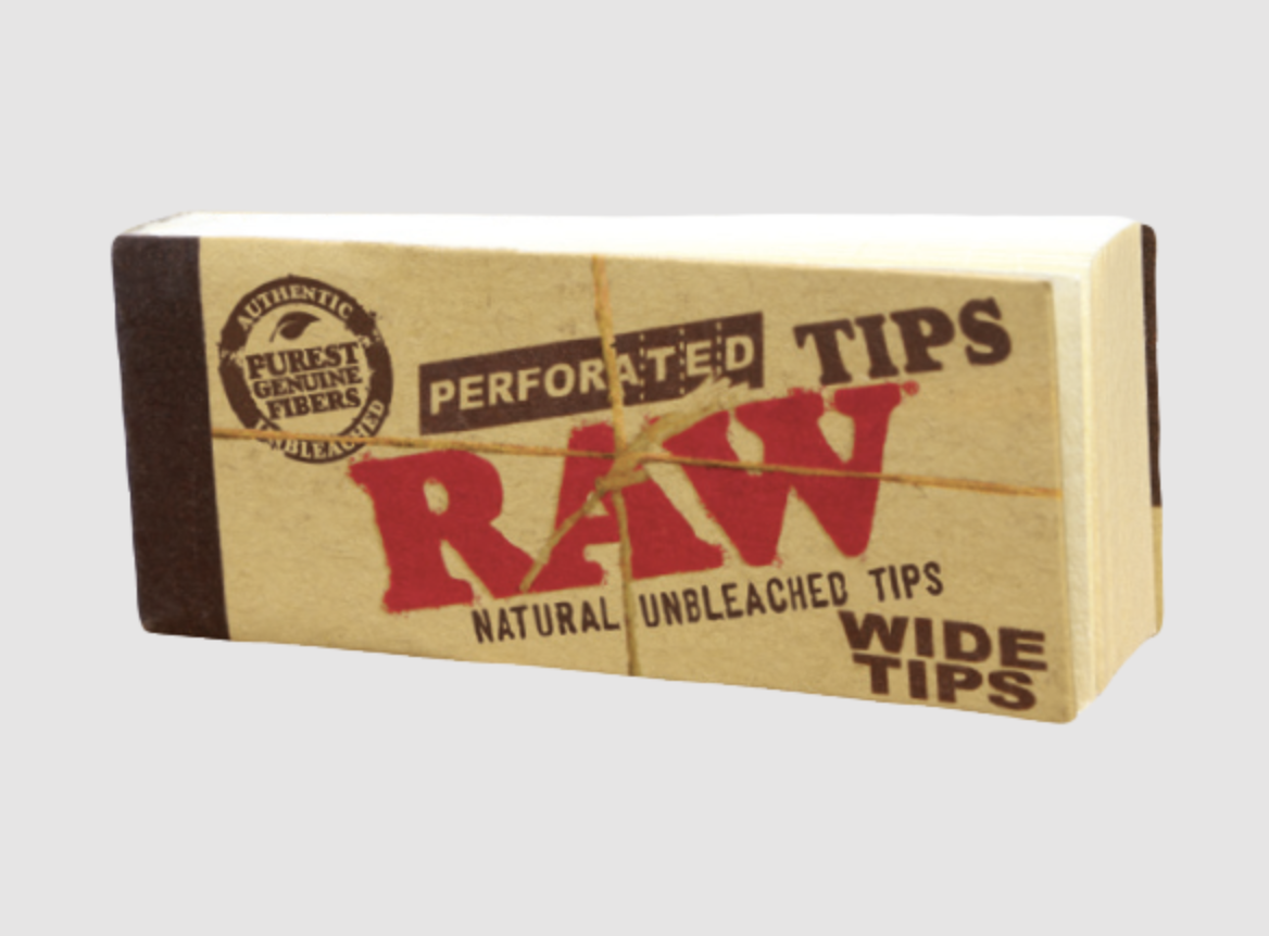 Photograph of product: Raw: Wide Perforated Soft Tips