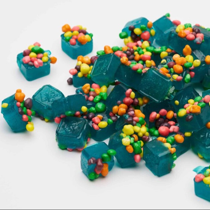 Photograph of product: Cactus Jellies-RAZZ Crunch (Medical) 500mg