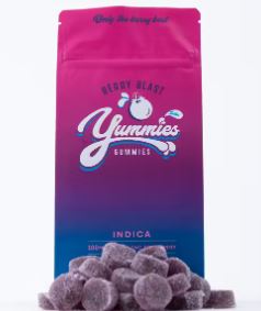 Photograph of product: (78174) 100mg Berry Blast Gummies 10pk