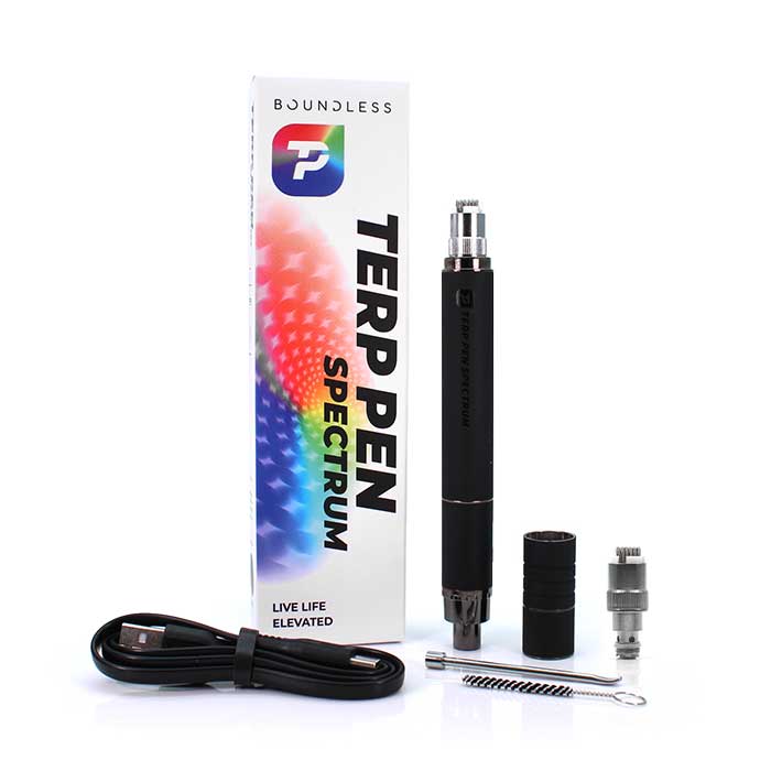 Photograph of product: AFG | Boundless | Terp Pen Vaporizer 600mAh | Accessories Colors Variety
