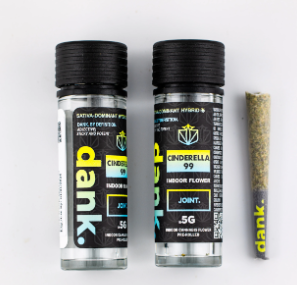 Photograph of Product: Dank | Cinderella 99 | Pre Roll | .5G