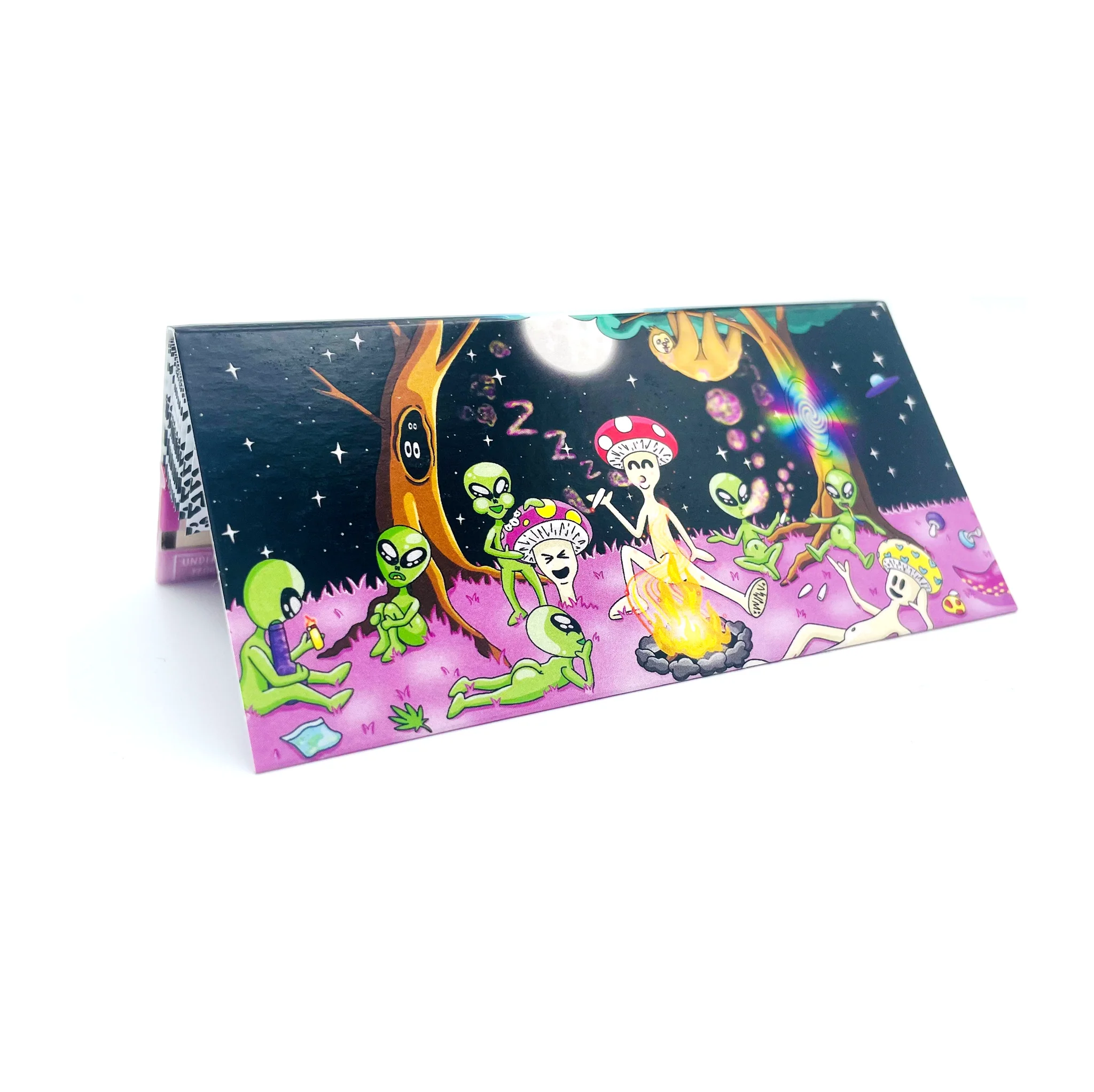 Photograph of product: ZZZ's Rolling Paper Company | "Intergalactic Trip" by Bangerooo | King Size Papers + Tips