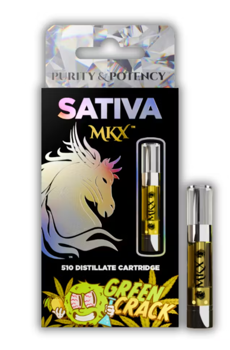 Photograph of product: MKX | Distillate Cart | Green Crack | 1g