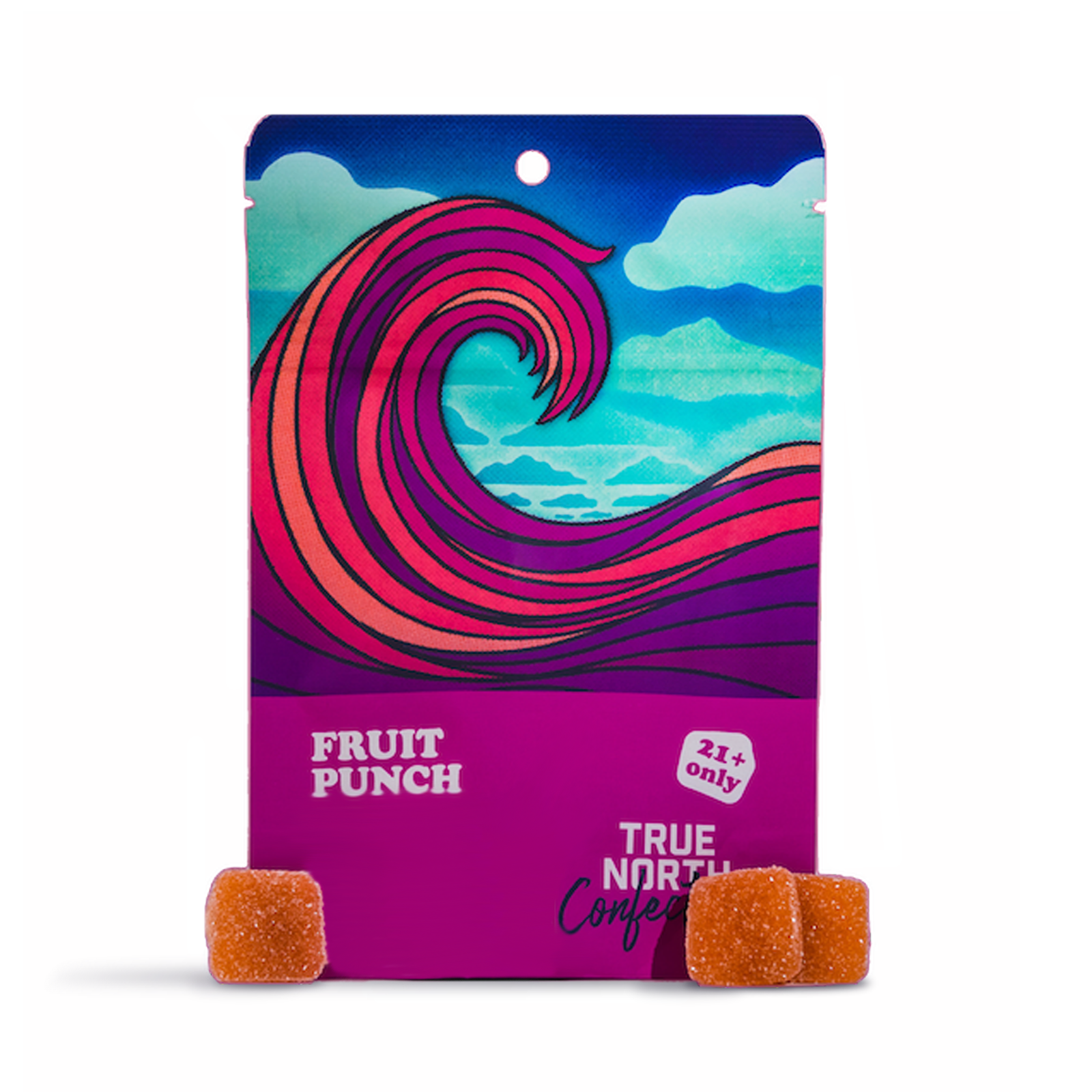 Photograph of product: Fruit Punch Gummies 4-Pack | 200mg