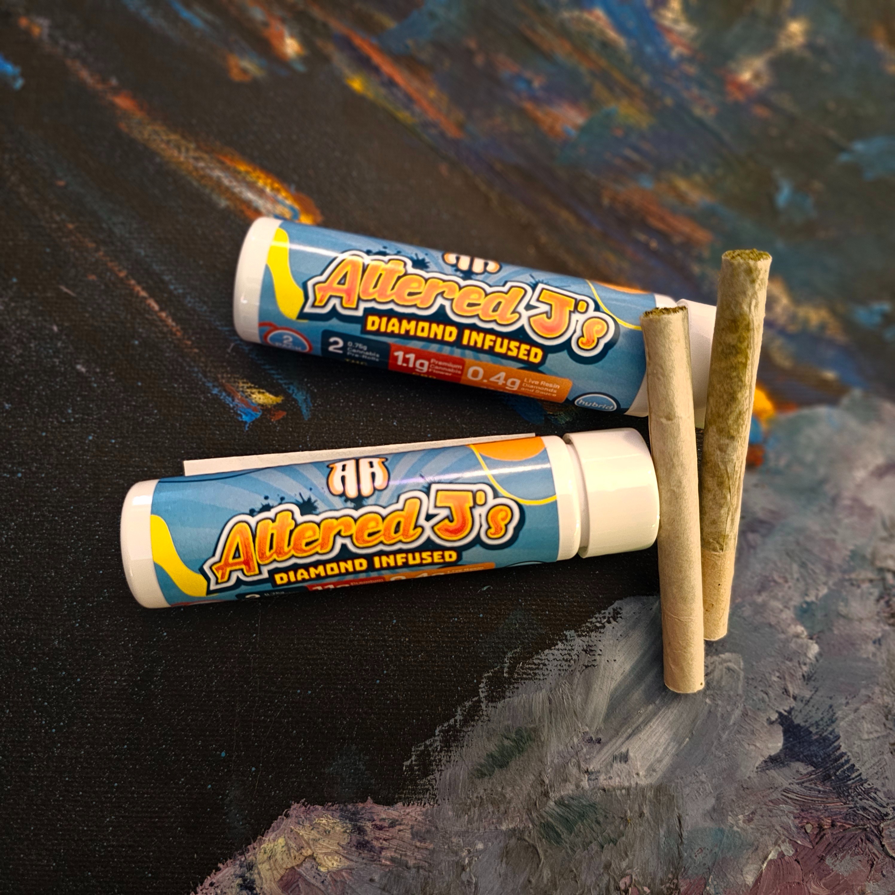 Photograph of product: Altered Js 2pk J13 Oui'd Infused Prerolls