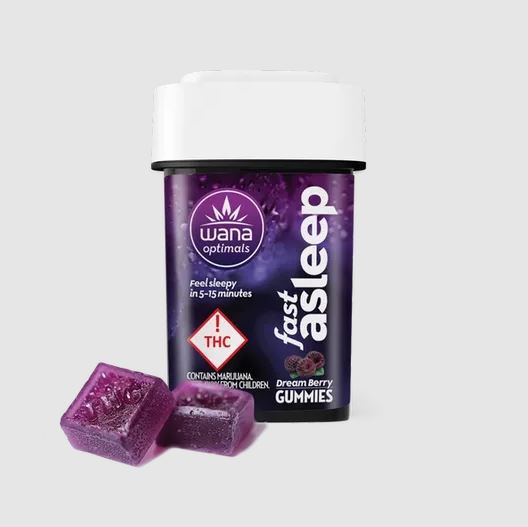 Photograph of product: Gummies - Stay Asleep Dream Berry - 100mg (Oui'd)