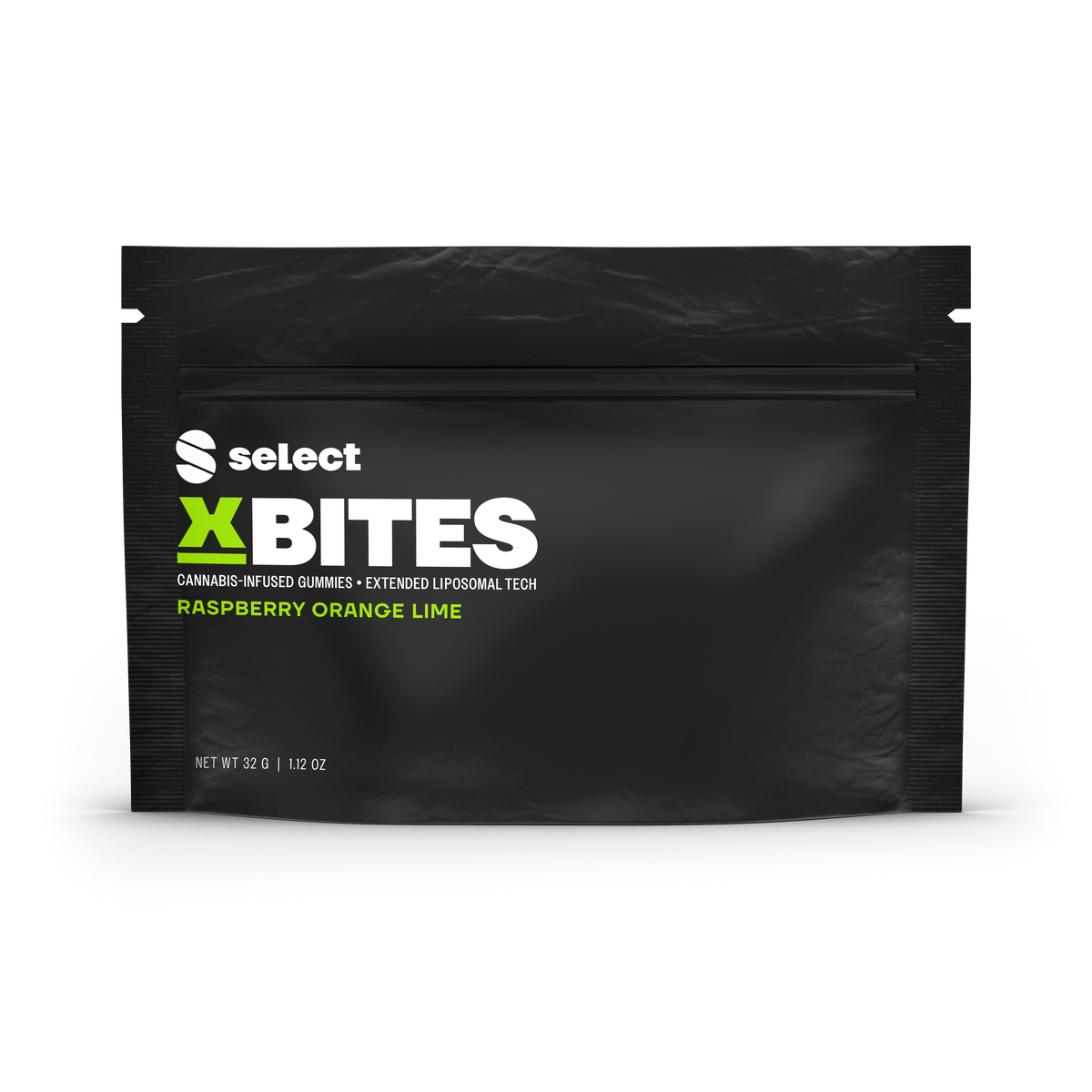Photograph of product: Raspberry Orange Lime X Bites | 100mg 10pk