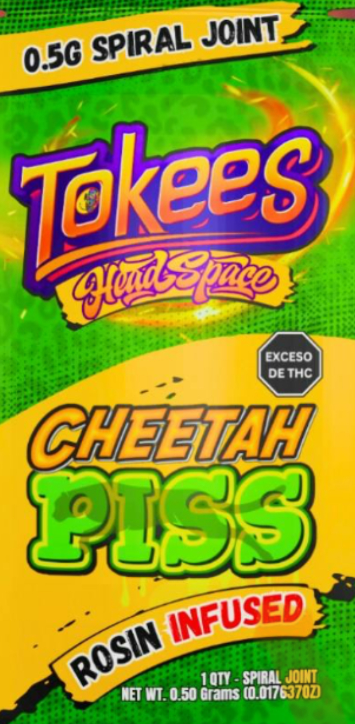 Photograph of product: Cheetah Piss - Rosin - Infused