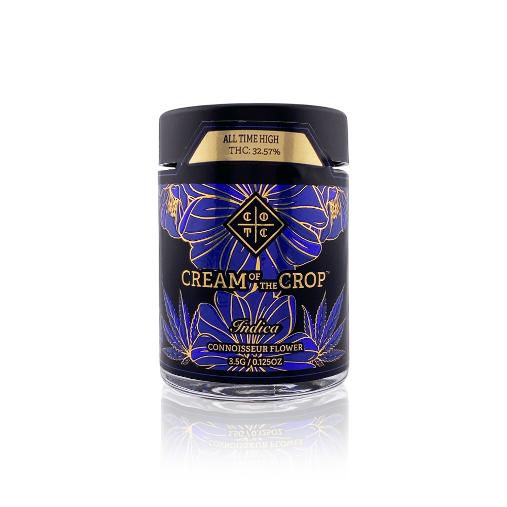 Photograph of product: CREAM OF THE CROP - Flower - All Time High - 3.5G