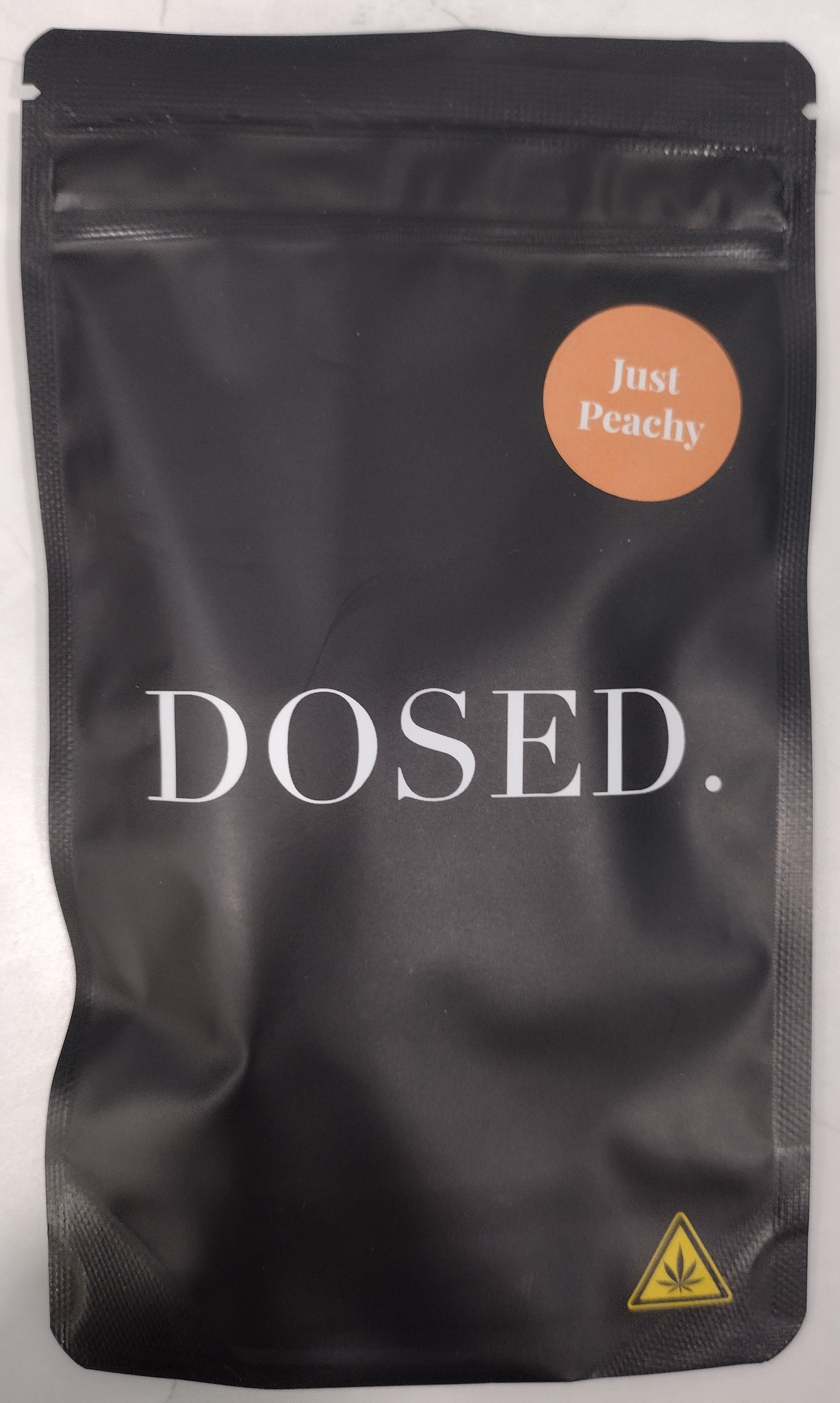 Photograph of Product: Dosed - Peach Gummies - 10pk - 469mg