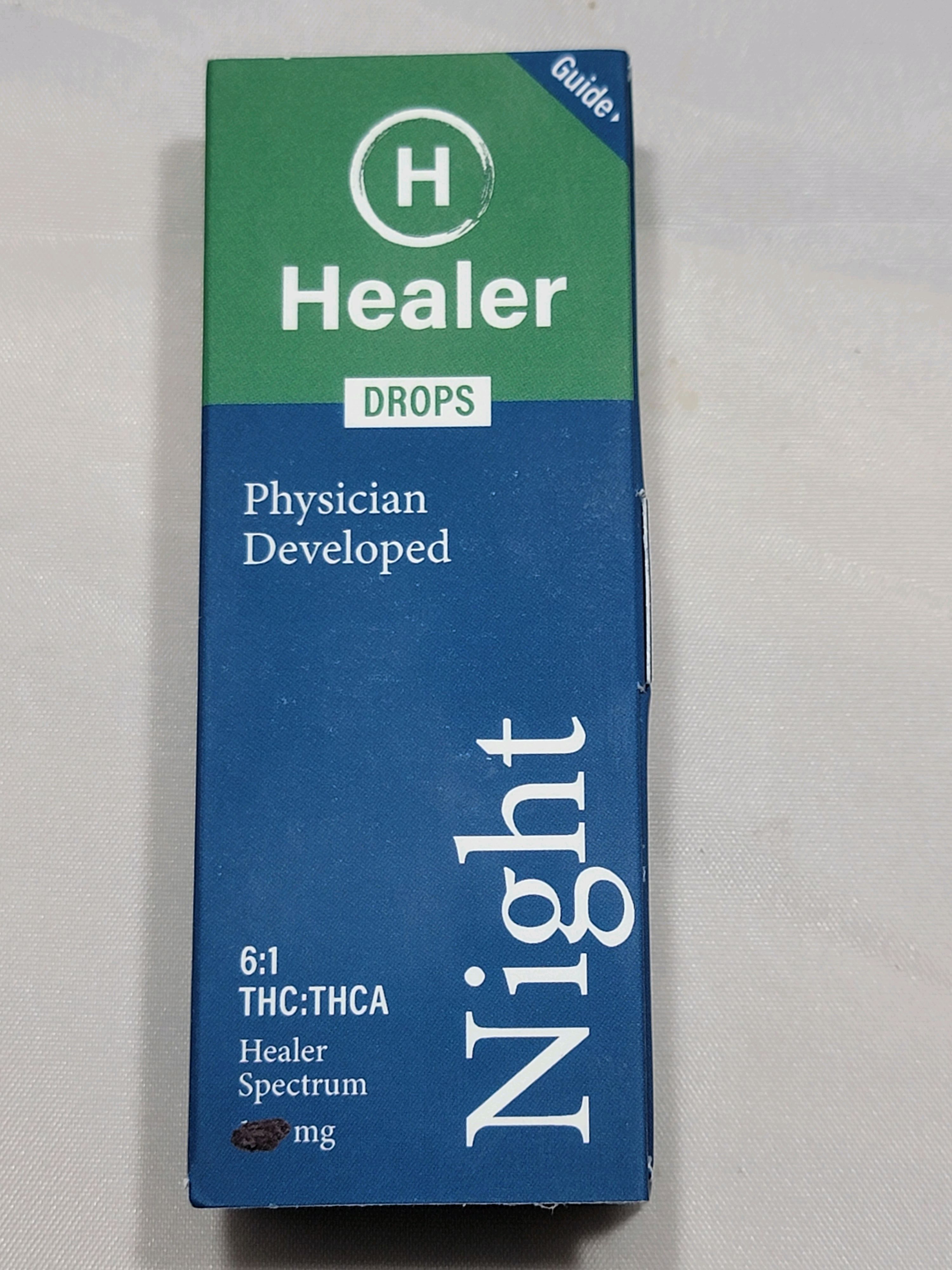 Photograph of product: Healer Night Drops- 12 mL