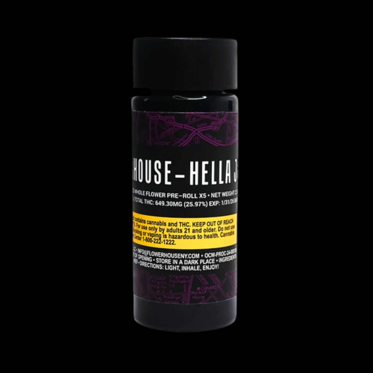 Photograph of product: Hella Jelly 0.5g 5pk Pre-roll | Flower House |