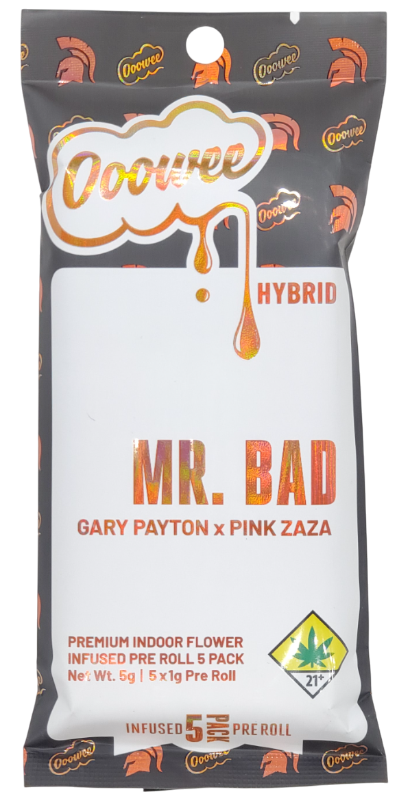 Photograph of product: Ooowee IPR Pack Mr. Bad 5 x 1g