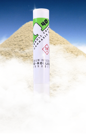 Photograph of product: C40 0.5G au chocolat INFUSED Oui'd PRE-ROLL 2PK