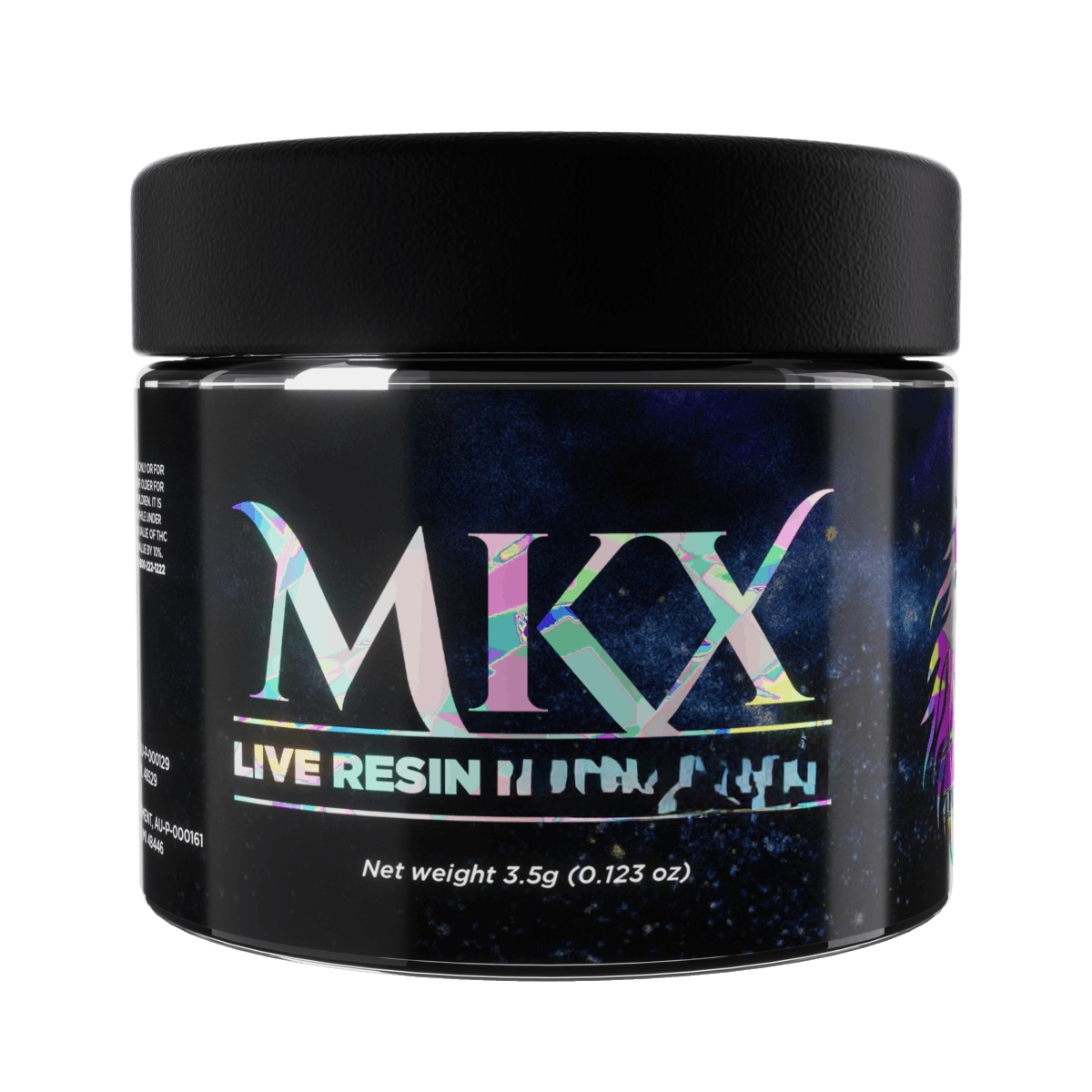 Photograph of product: MKX: Grease Monkey 3.5G Live Resin