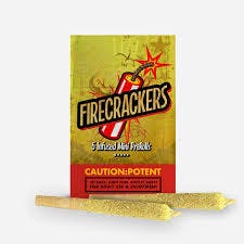 Photograph of product: Pioneer Valley Watermelon Splash 0.7g Firecrackers Infused Pre-Roll 5pk (3.5g)