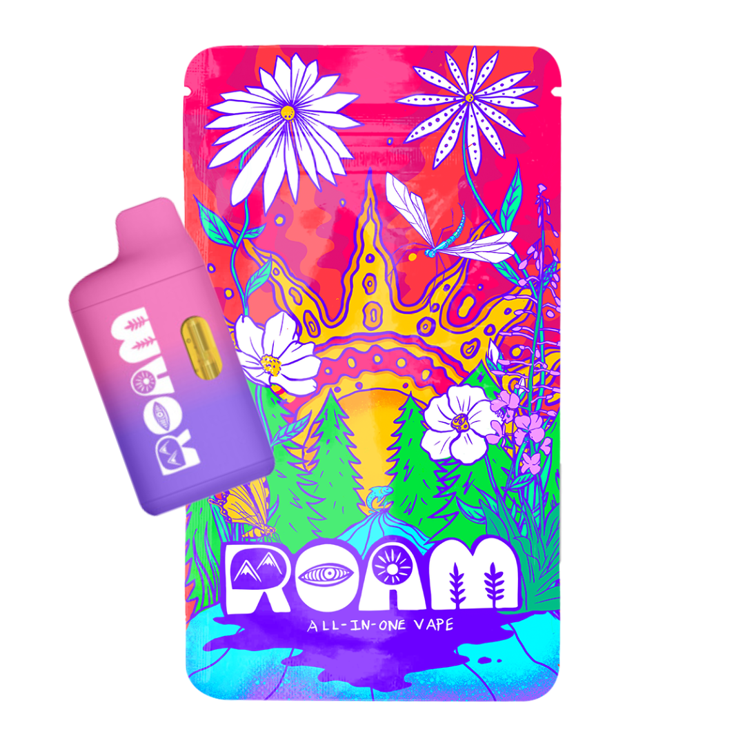 Photograph of product: Roam Truffle Cake (I) Live Resin Disposable 1g