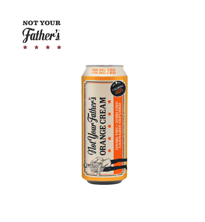 Photograph of product: 4:1 ORANGE CREAM 100MG TH-oui:CBD LIVE RESIN 16OZ SODA