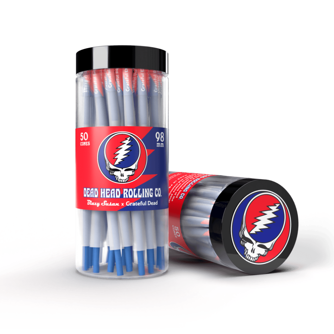Photograph of product: BLAZY SUSAN | Dead Head Rolling Co 1 1/4 Cones | 78mm | 6pk