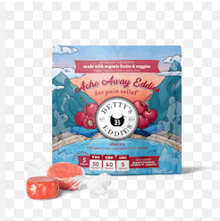 Photograph of product: Chews |  Cherry Ache Away | 50mg Per Serving | 10pk