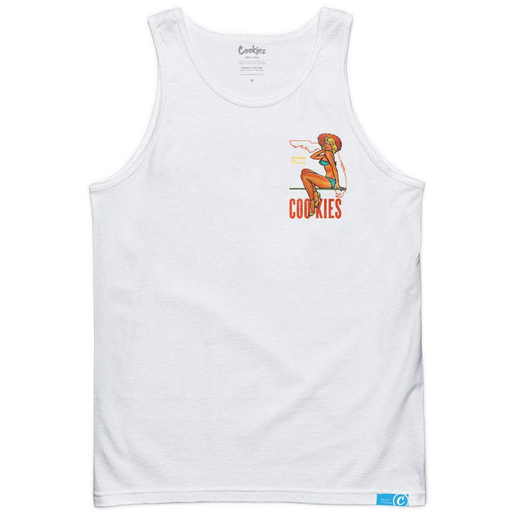 Photograph of product: Cookies - SPF 305 - Tank - White - XL