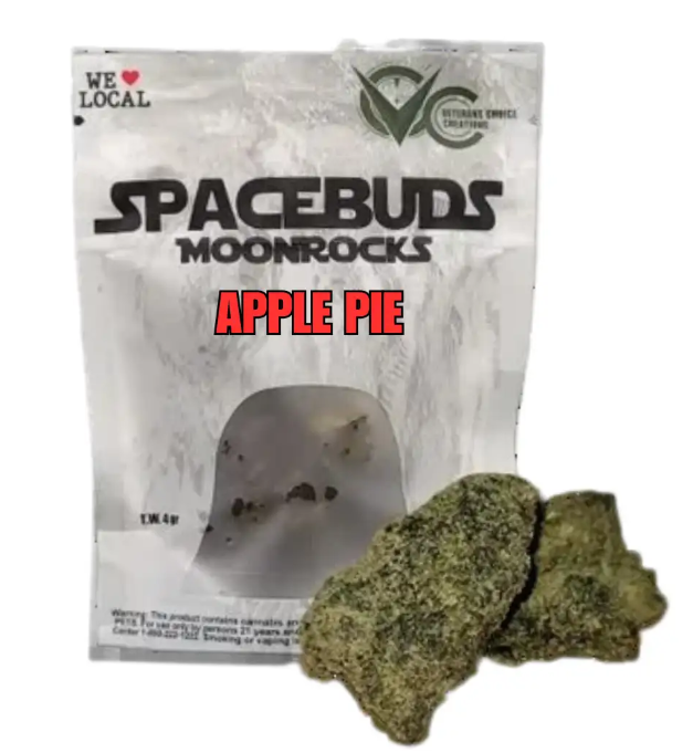 Photograph of product: Spacebuds | Grape Bubbly Moonrocks - 4g