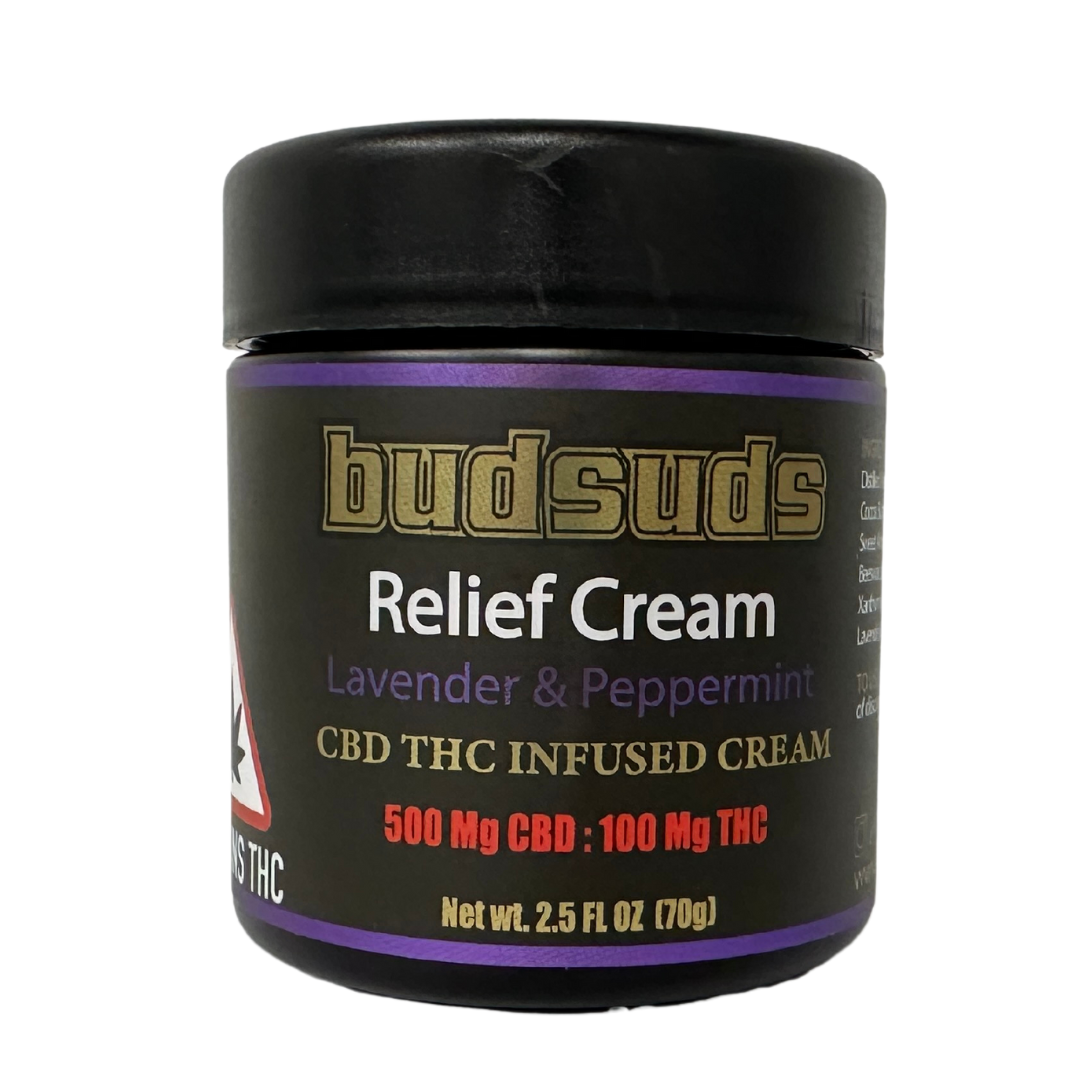 Photograph of product: Relief Cream - Lavender Peppermint 1:5