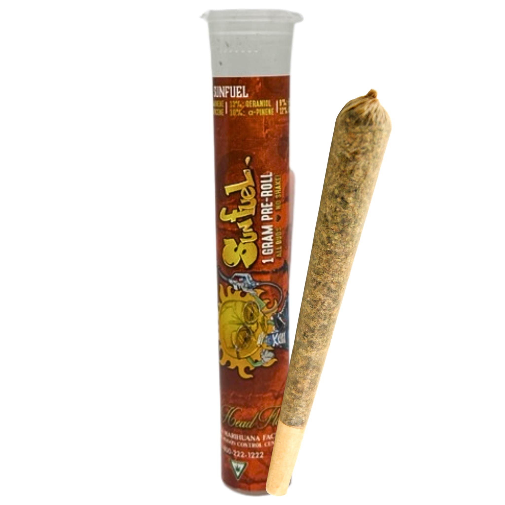 Photograph of product: Heavyweight Heads- Sunfuel- 1G Pre Roll