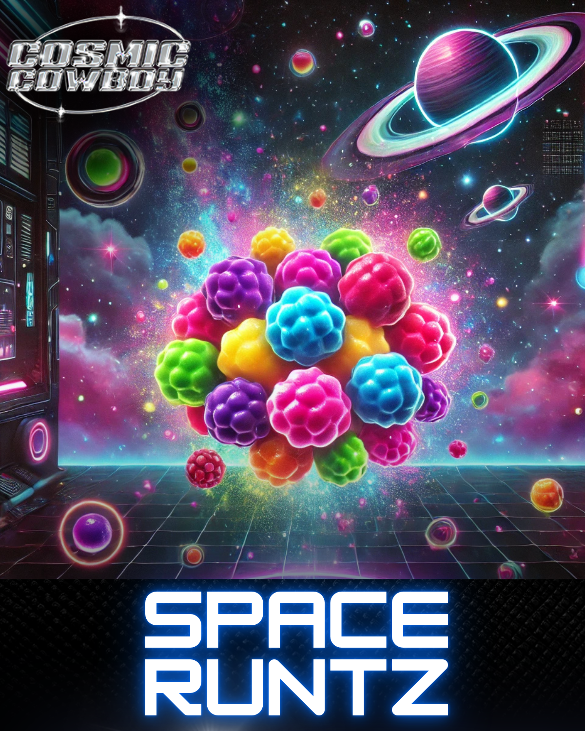 Photograph of product: DELI - COSMIC COWBOY Space Runtz - 28g