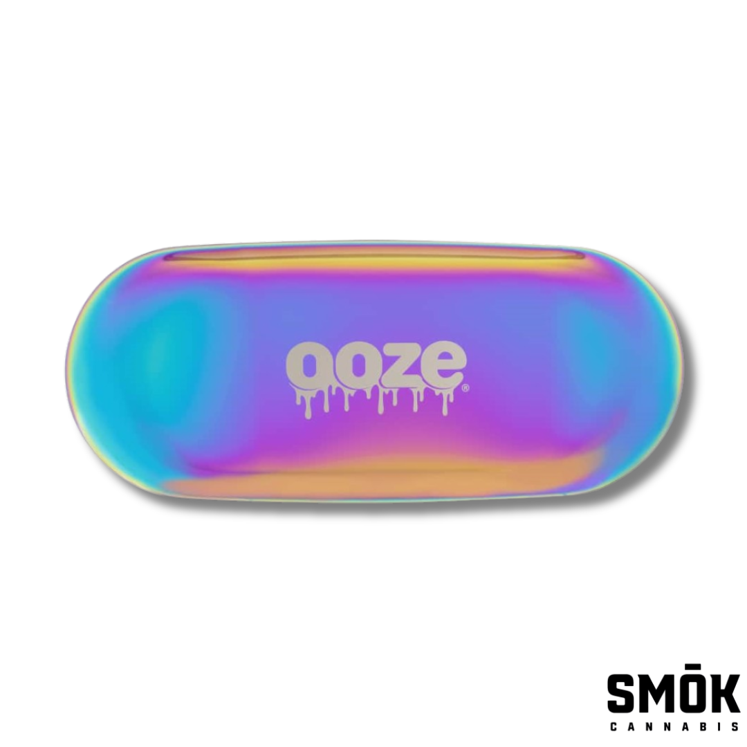 Photograph of product: Ooze Metal Rolling Tray Rainbow