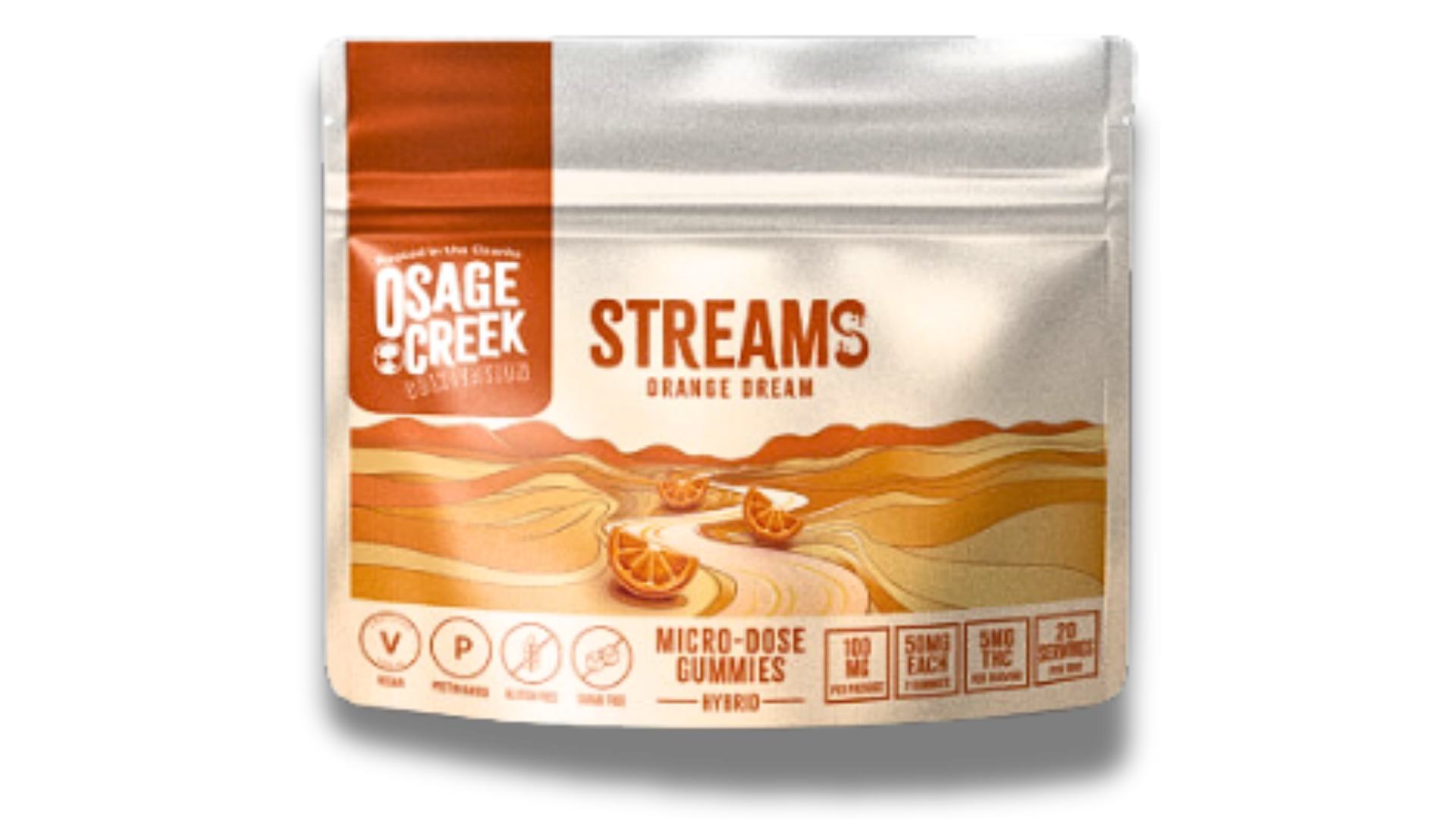 Photograph of product: Orange Dream Sugar-Free Gummies
