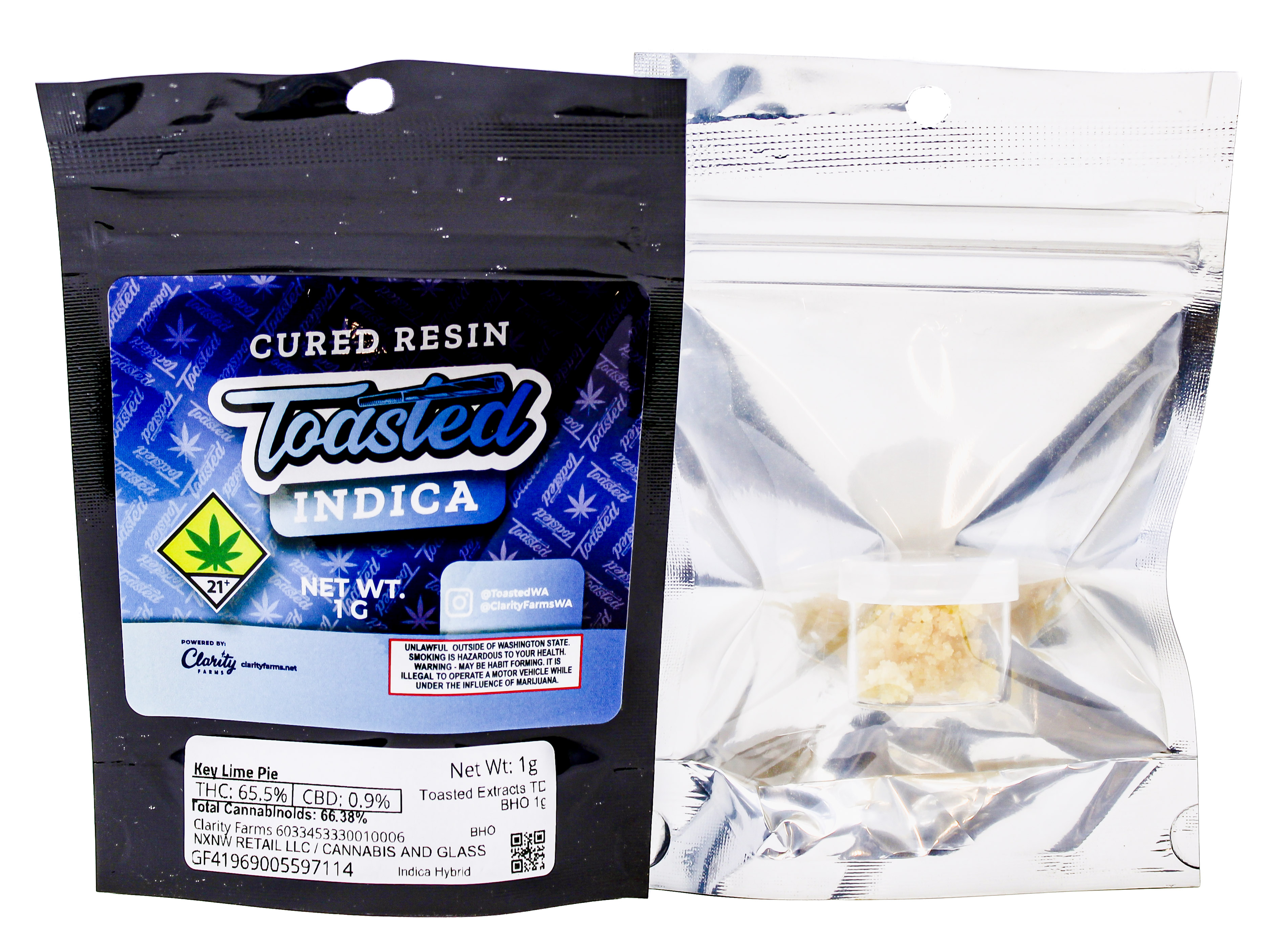 Photograph of product: COW Key Lime Pie Cured Resin Concentrate 33743