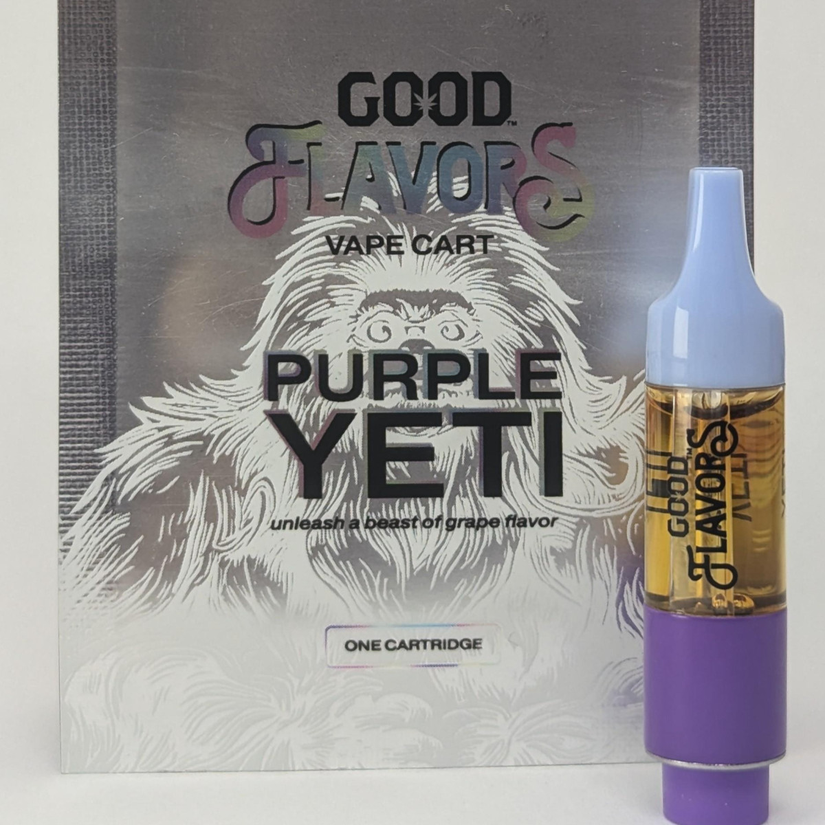 Photograph of product: GOOD Cart 1g Purple Yeti