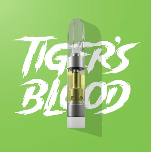 Photograph of product: Tiger Blood I 0.5G Distillate Cartridge (TAX INCLUDED)