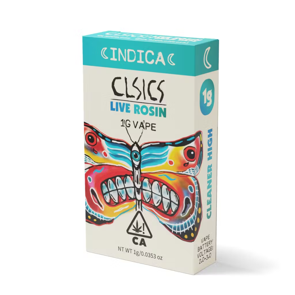 Photograph of product: CLSICS - Ghost Vapor - Rosin Cartridge