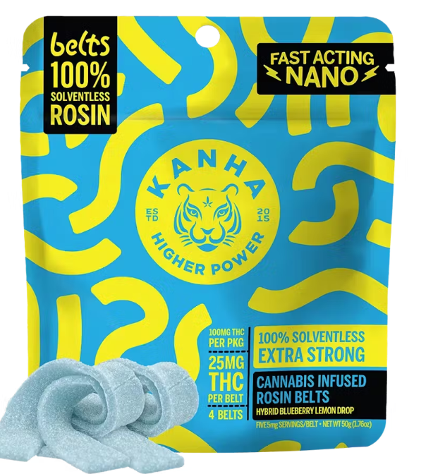 Photograph of product: Blueberry Lemon Drop x Snow Dog | Live Rosin | Belts | Kanha
