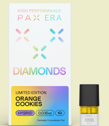 Photograph of product: Orange Cookies Liquid Diamond Pod 1000mg (H)