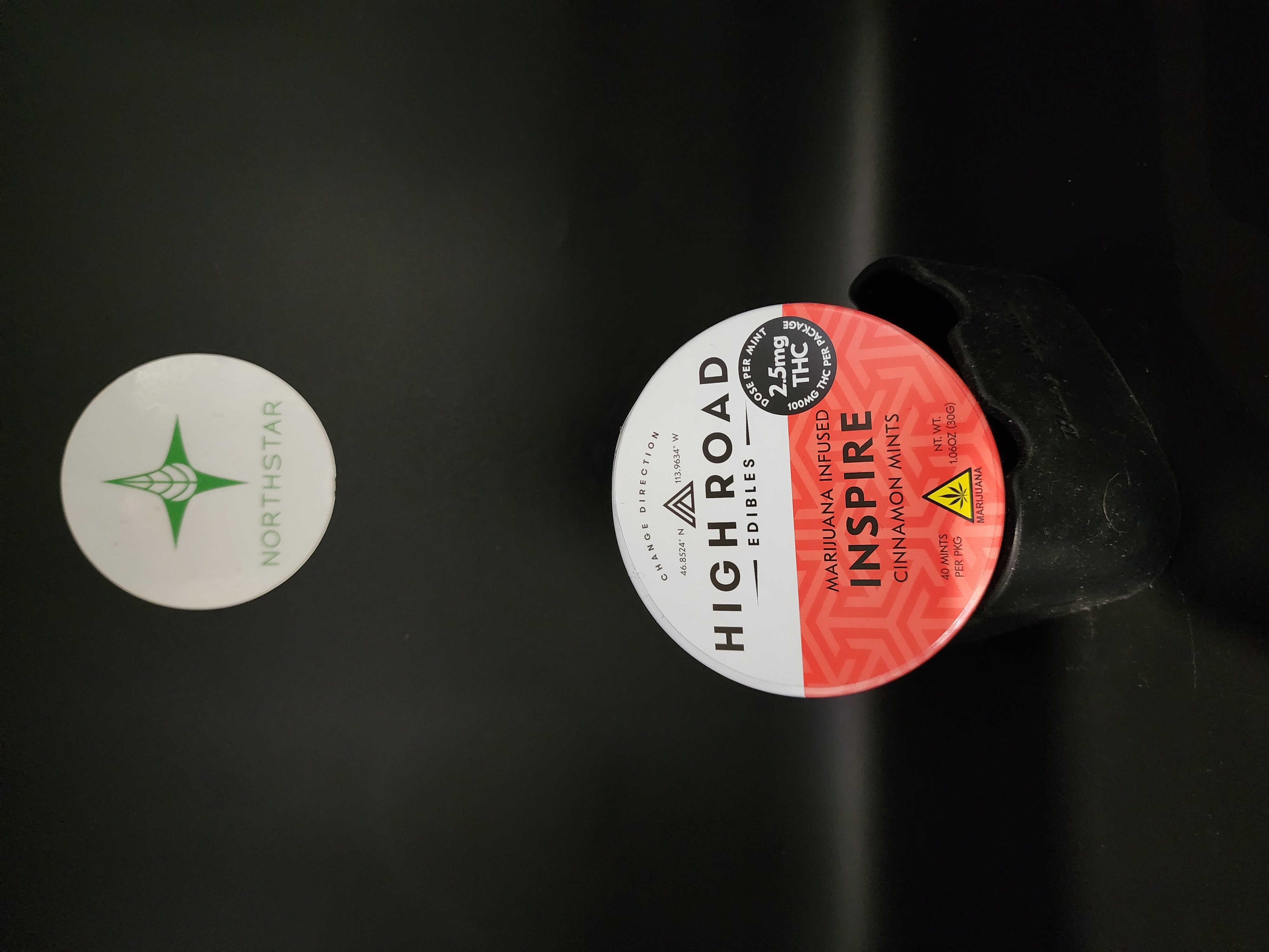 Photograph of product: Cinnamon Inspire Mints - High Road Edibles