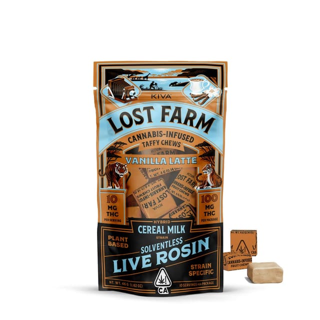 Photograph of product: Cereal Milk - Vanilla Latte Rosin  Chews - 