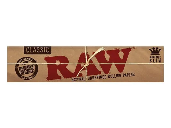 Photograph of product: Raw | Classic Rolling Papers - King Size