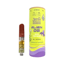 Photograph of product: *Promo* Jetty Extracts | Alien Og Cartridge | 1g