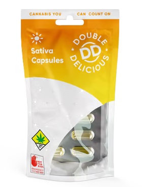 Photograph of product: Oui'd Rosin Capsules 100mg | 10pk