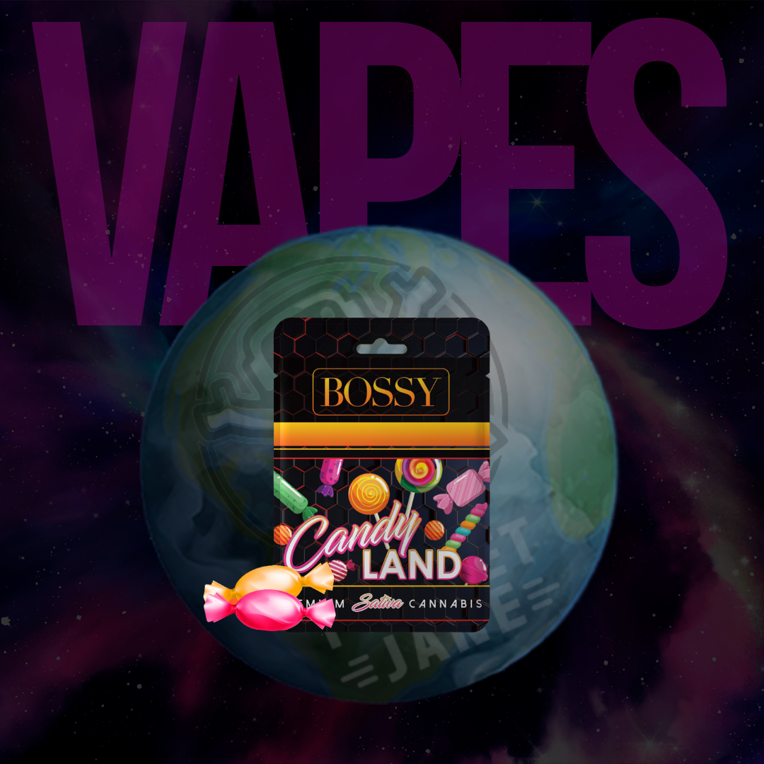 Photograph of product: Bossy - 1g Cart - Candyland Oui'd