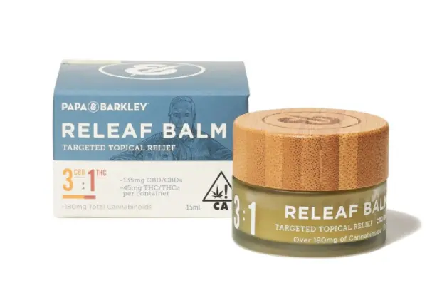 Photograph of Product: P&B | Balm 15ml | 3:1 CBD/THC Releaf