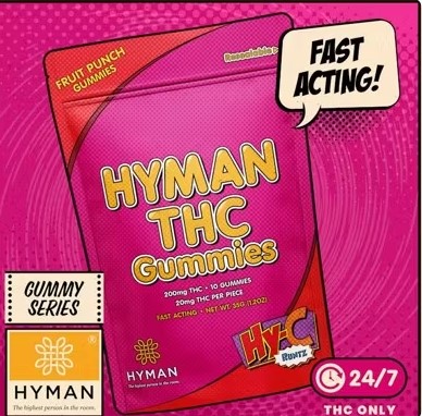 Photograph of product: Hyman - Hy-C Runtz 200mg All Day Gummies