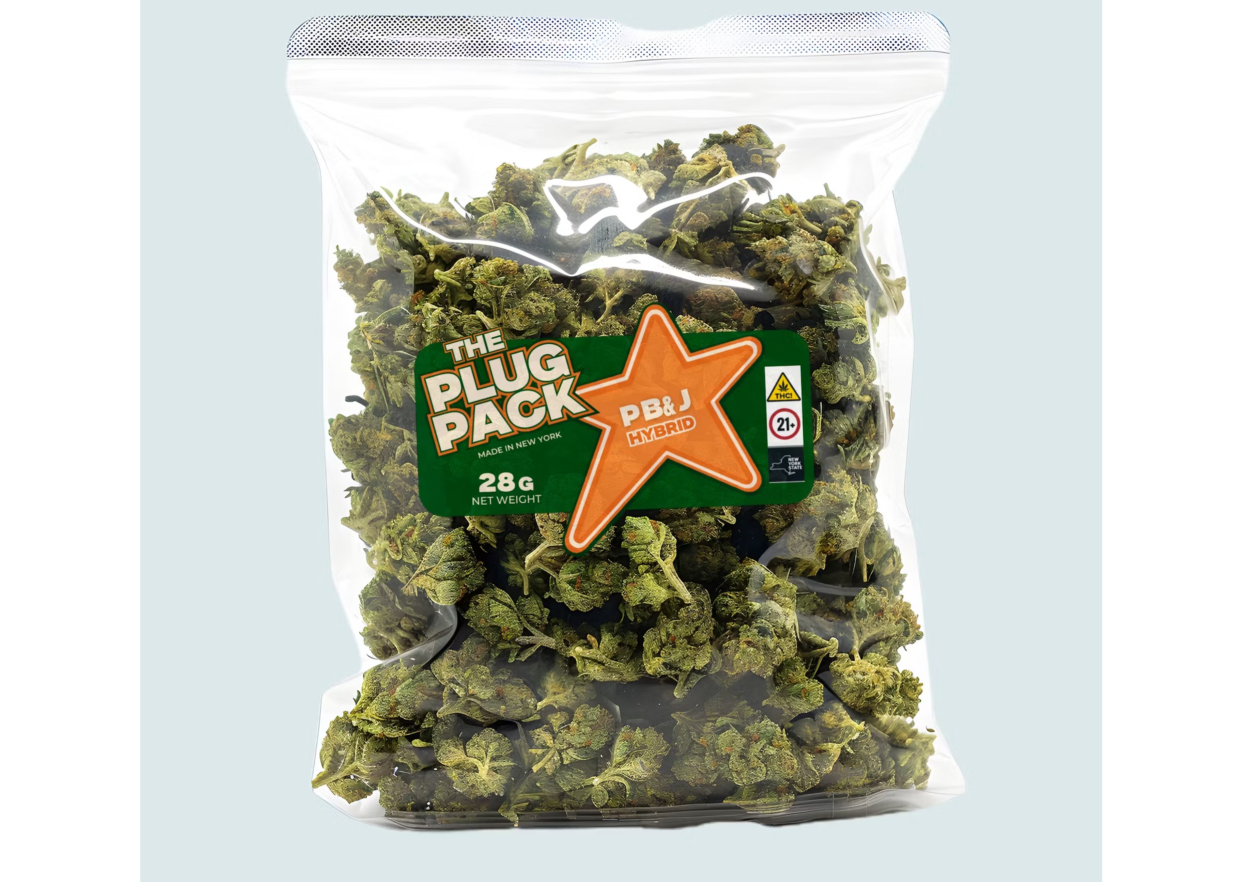 Photograph of product: The Plug Pack | PB & J | Flower 28g