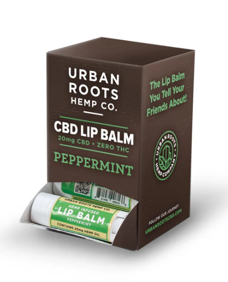 Photograph of product: Urban Roots - CBD Lip Balm - Peppermint (20mg)