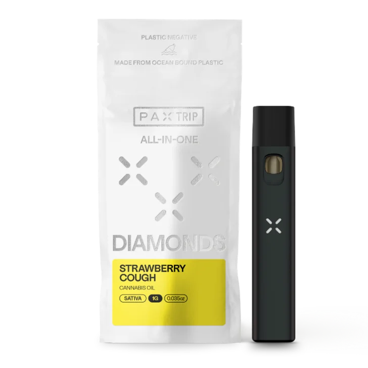 Photograph of product: PAX - Strawberry Cough - AIO Vape Pen