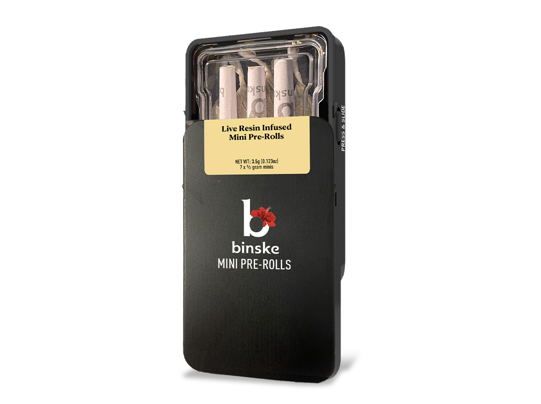 Photograph of product: AWH Binske PreRoll Minis - Double Baked Cake 3.5g (7pk)