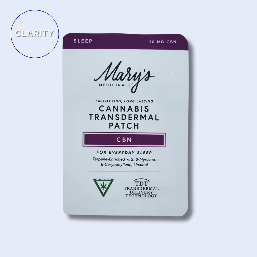 Photograph of product: Mary's Medicinals Transdermal Patch CBN 20mg